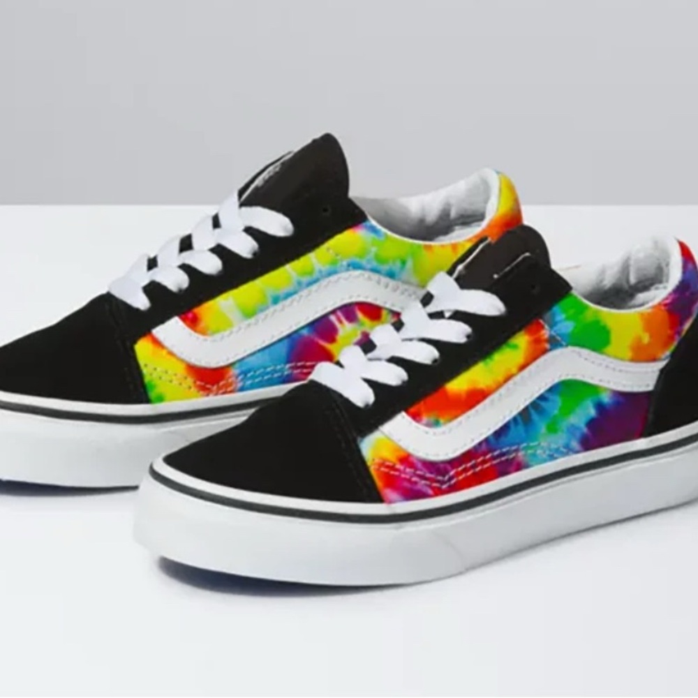 Vans Multicolor Tie-Dye Shoes